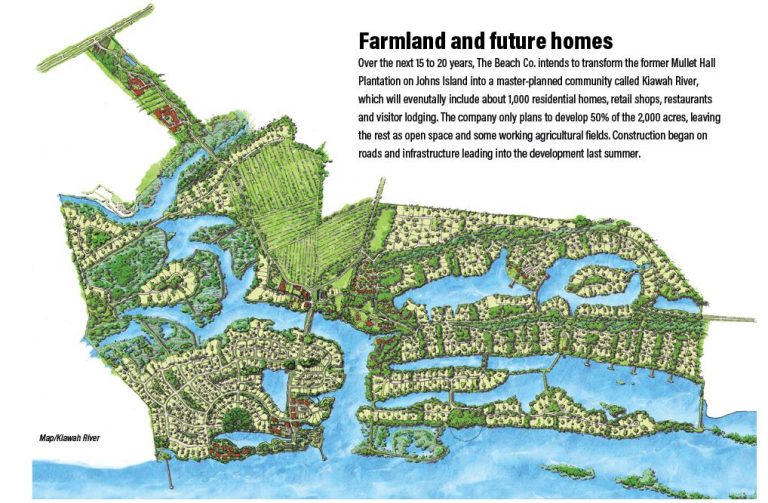 Johns Island masterplanned community begins construction Charleston